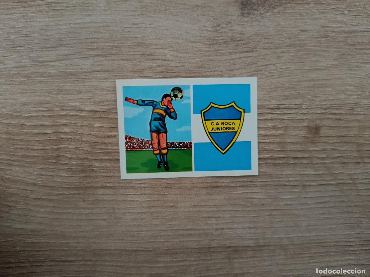 Fu&szlig;ball-Sticker: CROMO DE F&Uacute;TBOL EDITORIAL RUIZ ROMERO 377 BOCA JUNIORS SIN PEGAR NUNCA PEGADO 72 73 1972 1973