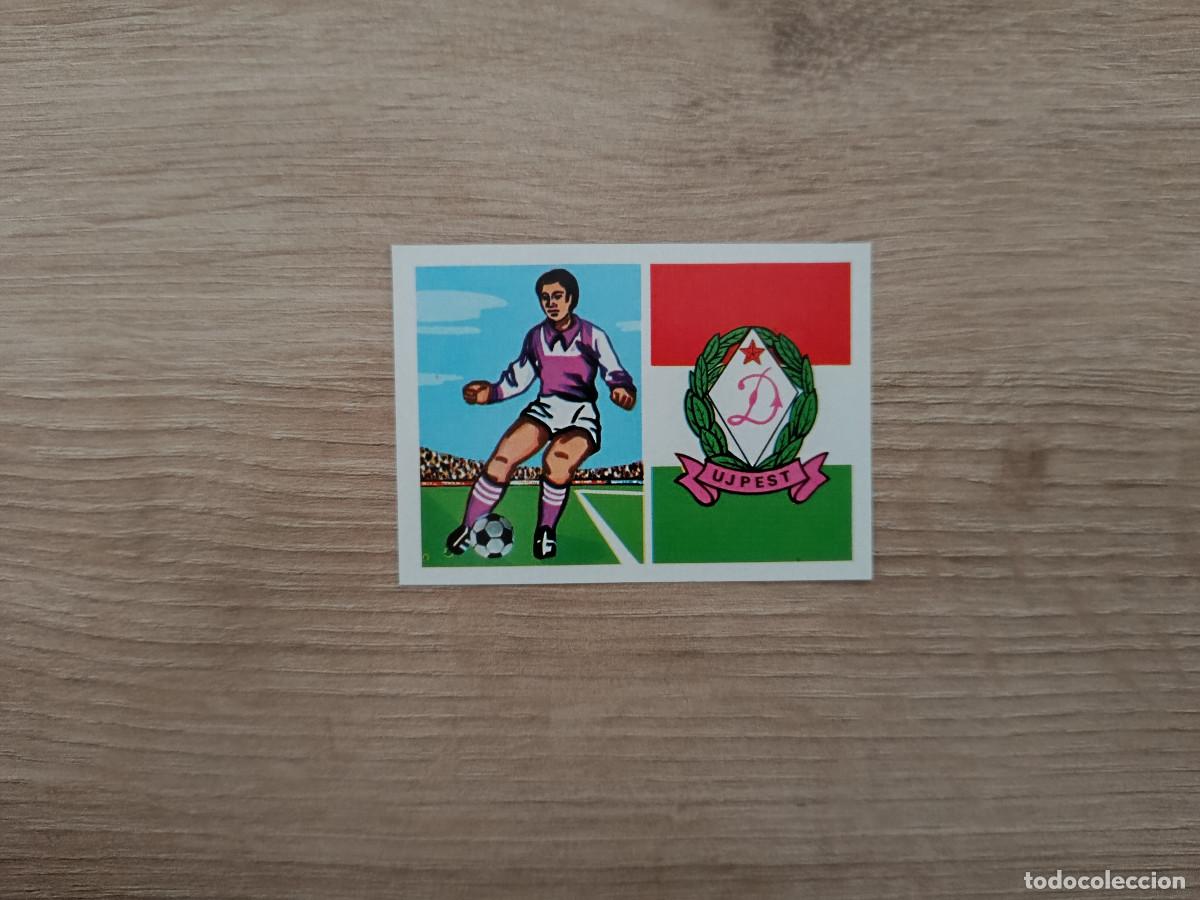 Fu&szlig;ball-Sticker: CROMO DE F&Uacute;TBOL EDITORIAL RUIZ ROMERO 372 UJPEST DOZSA SIN PEGAR NUNCA PEGADO 72 73 1972 1973