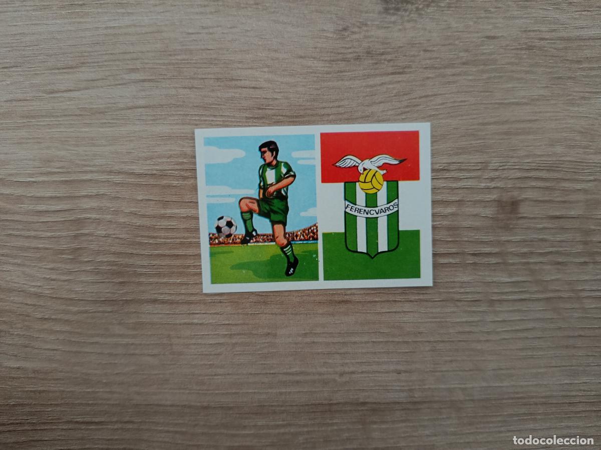 Football Stickers: CROMO DE F&Uacute;TBOL EDITORIAL RUIZ ROMERO 371 FERENCVAROS SIN PEGAR NUNCA PEGADO 72 73 1972 1973