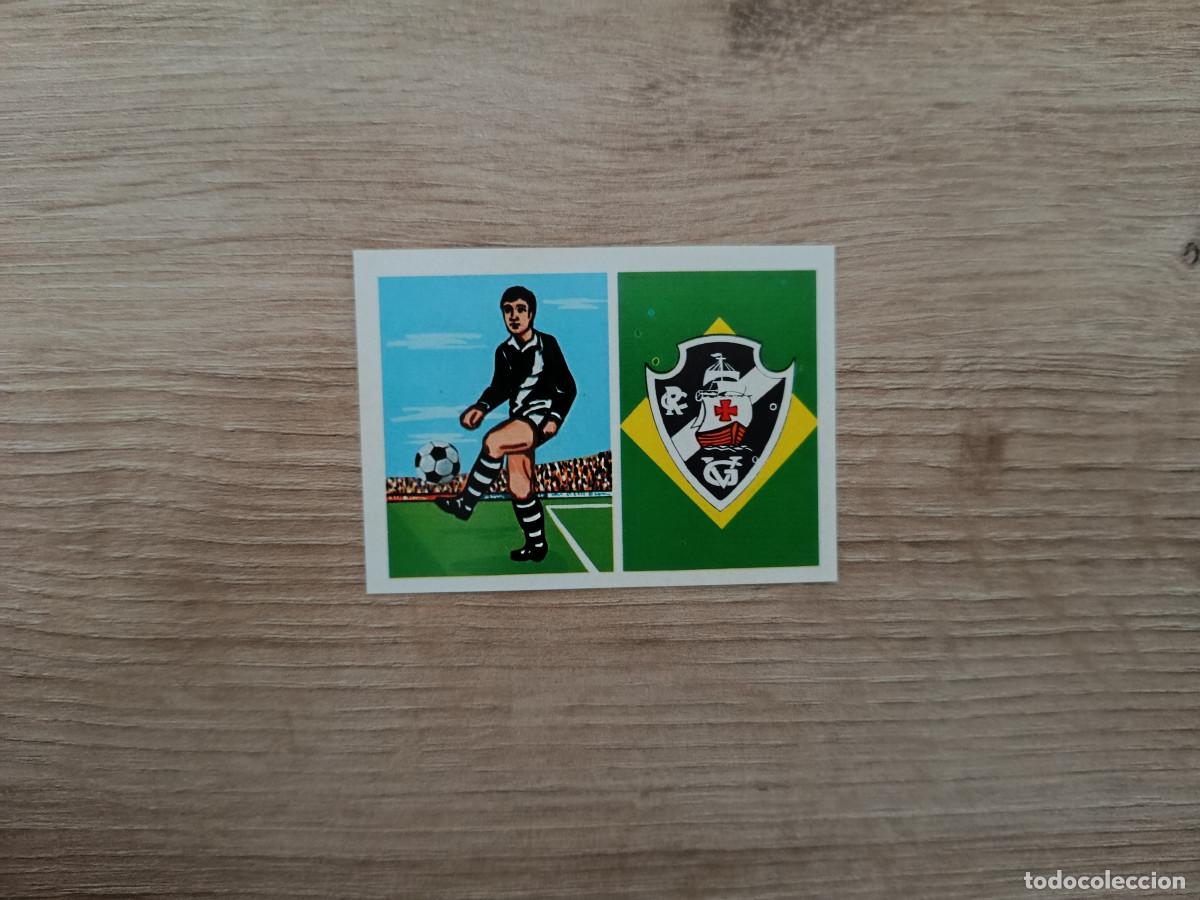 Fu&szlig;ball-Sticker: CROMO DE F&Uacute;TBOL EDITORIAL RUIZ ROMERO 391 VASCO DA GAMA SIN PEGAR NUNCA PEGADO 72 73 1972 1973