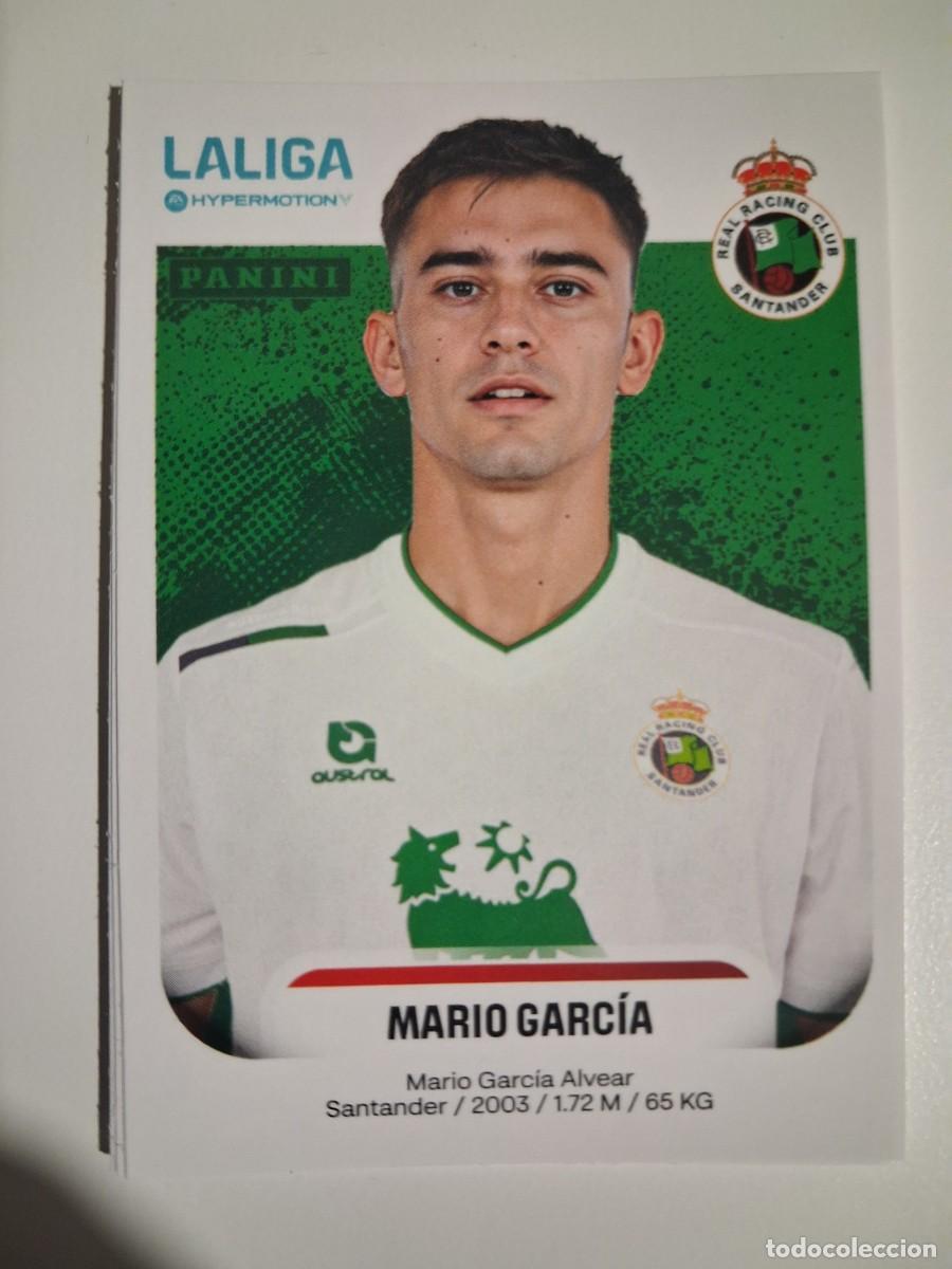 Football Stickers: Liga Hypermotion 25/26 Sin Pegar Racing 334B Mario Garcia