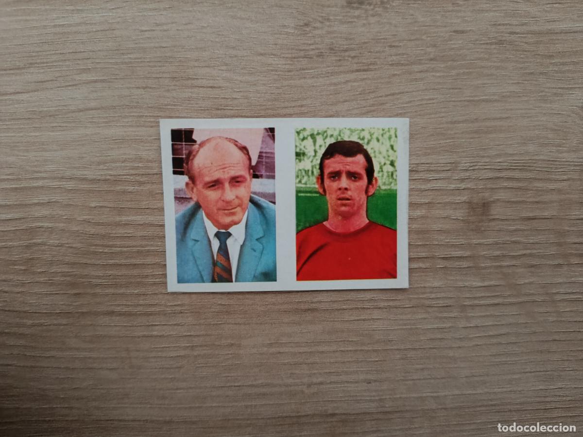 Fu&szlig;ball-Sticker: CROMO DE F&Uacute;TBOL EDITORIAL RUIZ ROMERO 285 DE LA CRUZ 290 A. DISTEFANO SIN PEGAR 72 73 1972 1973
