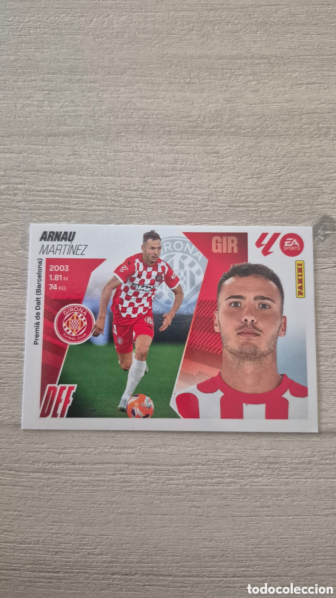 Figurine di Calcio: N&deg;5 Girona Arnau Liga Este 25/26