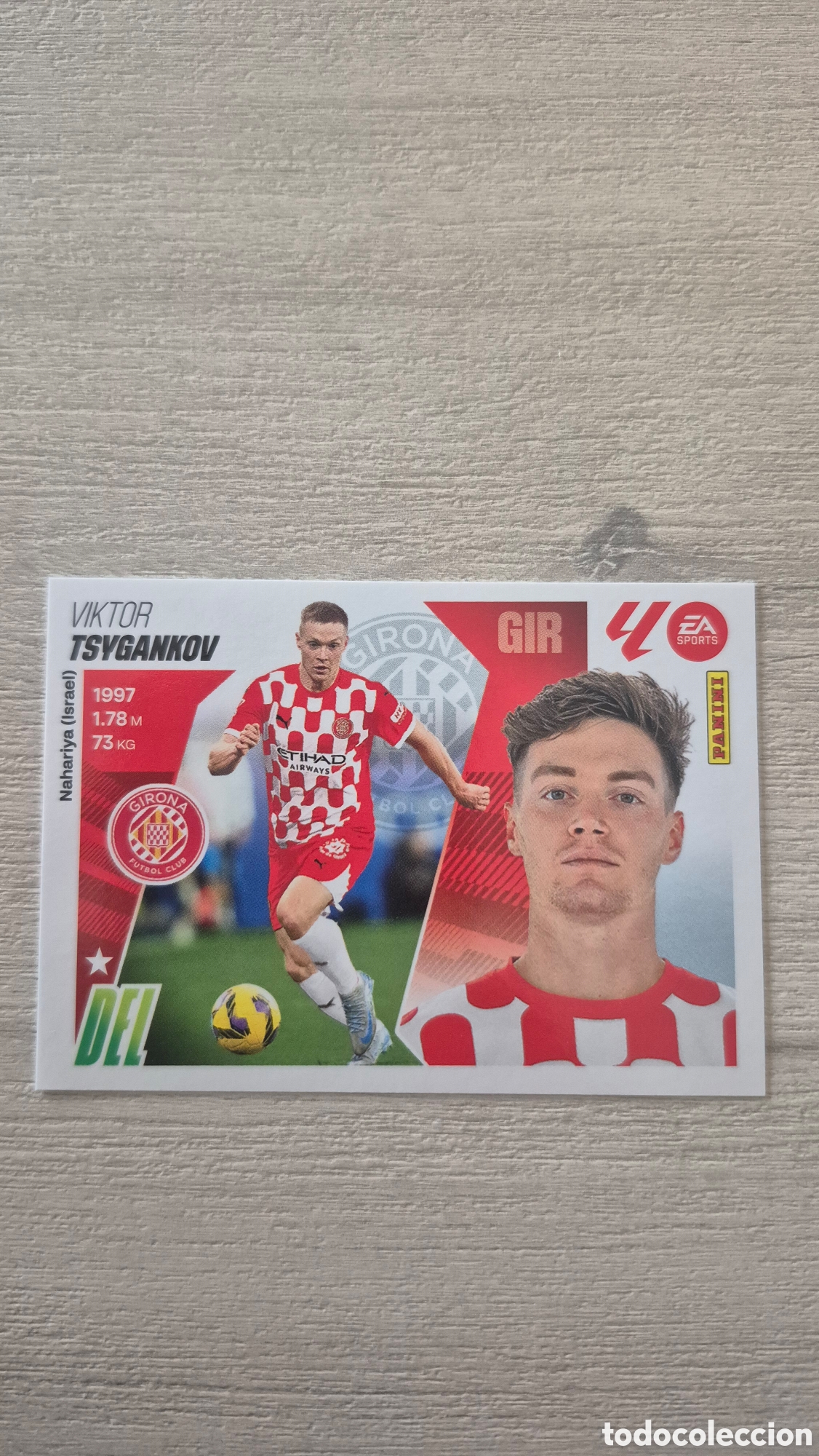 Fu&szlig;ball-Sticker: N&deg;16 Girona Tsygankov Liga Este 25/26