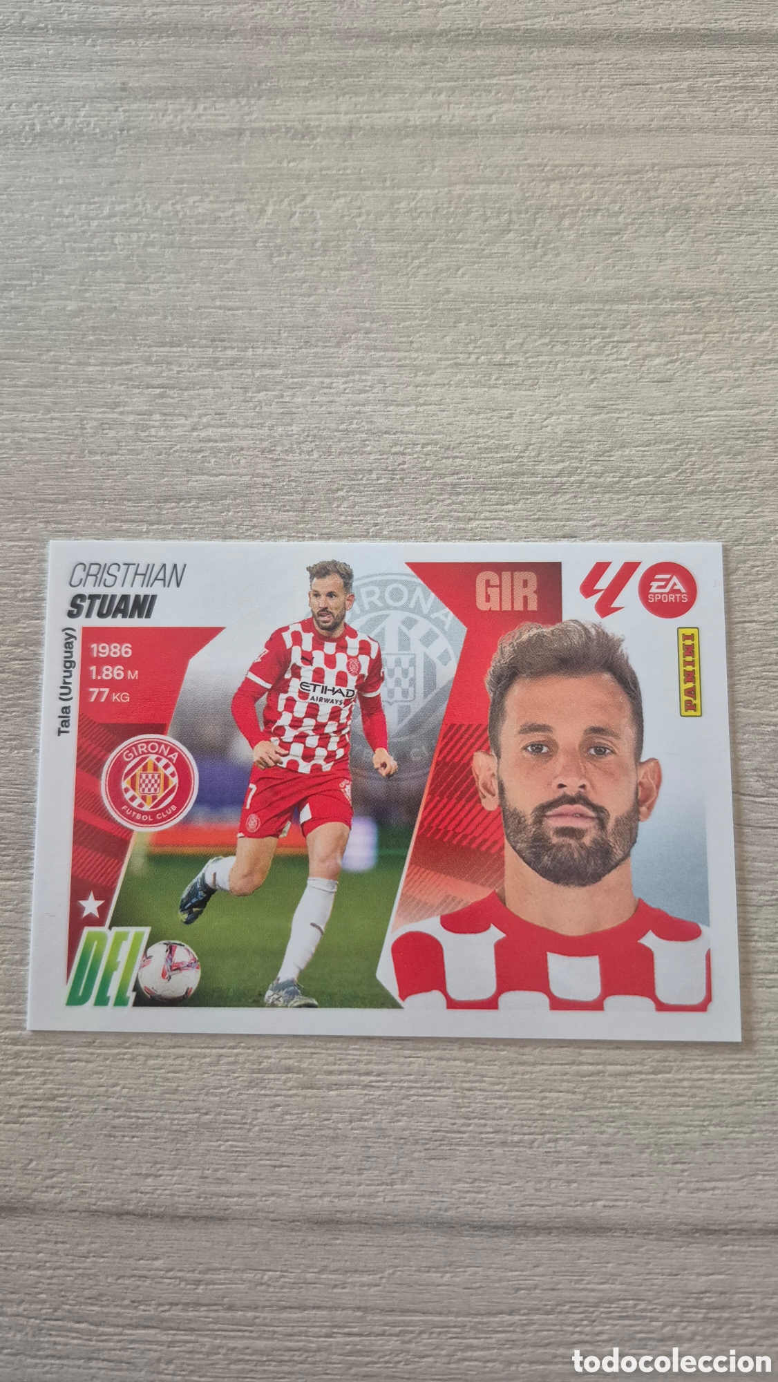 Figurine di Calcio: N&deg;19 Girona Stuani Liga Este 25/26