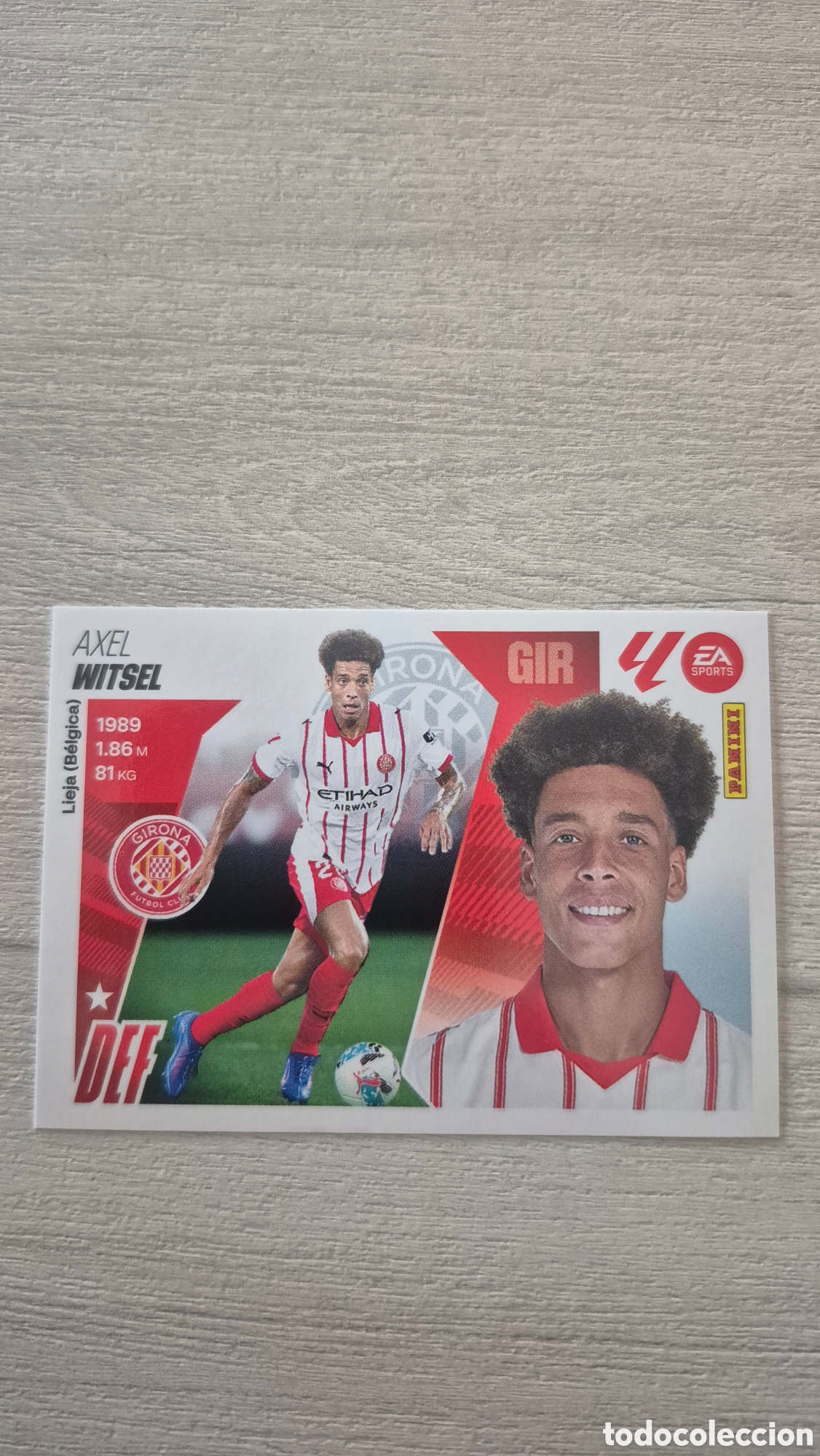 Fu&szlig;ball-Sticker: N&deg;8Bis Girona Witsel Liga Este 25/26