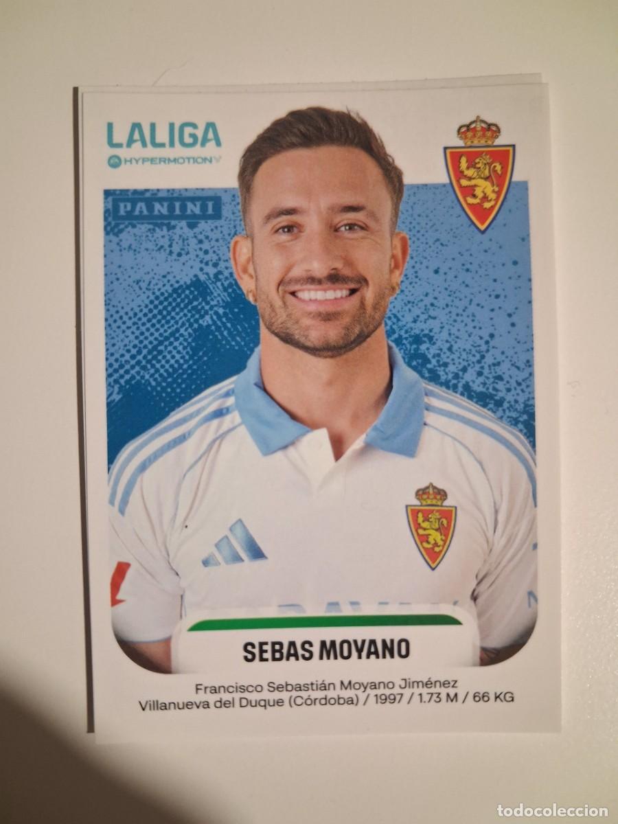 Fu&szlig;ball-Sticker: Liga Hypermotion 25/26 Sin Pegar Zaragoza 416 Sebas Moyano