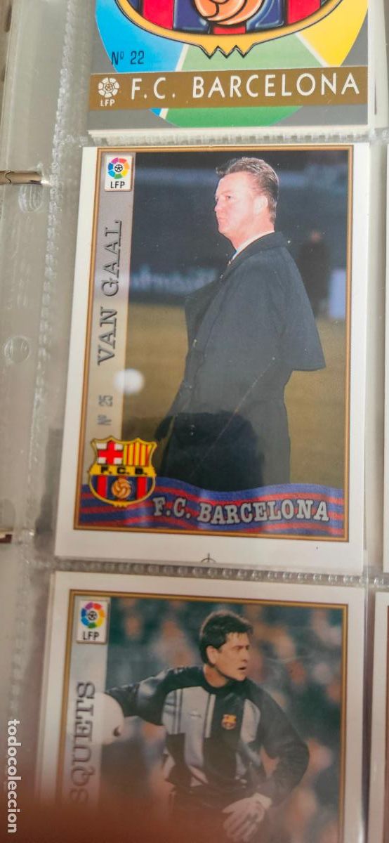 Cromos de F&uacute;tbol: van gaal 25 barcelona mundicromo 1997 1998 97 98 card