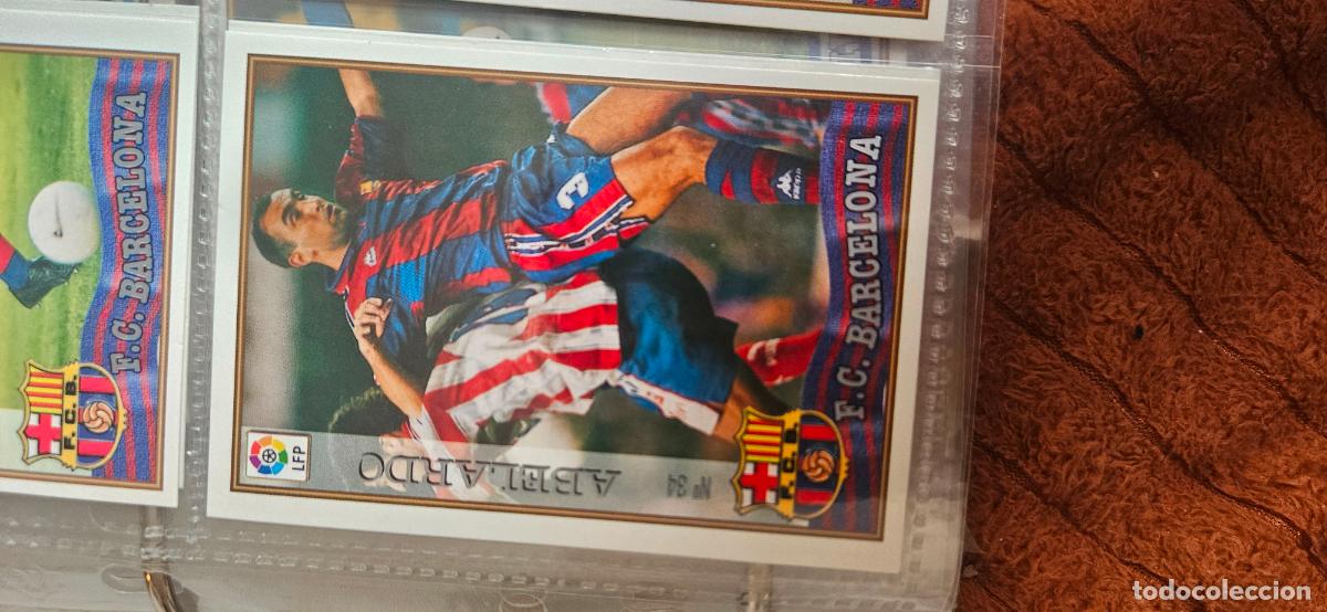 Cromos de F&uacute;tbol: abelardo 34 barcelona mundicromo 1997 1998 97 98 card