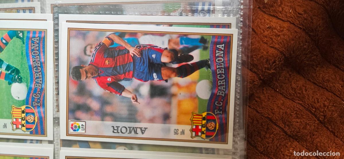 Cromos de F&uacute;tbol: amor 35 barcelona mundicromo 1997 1998 97 98 card