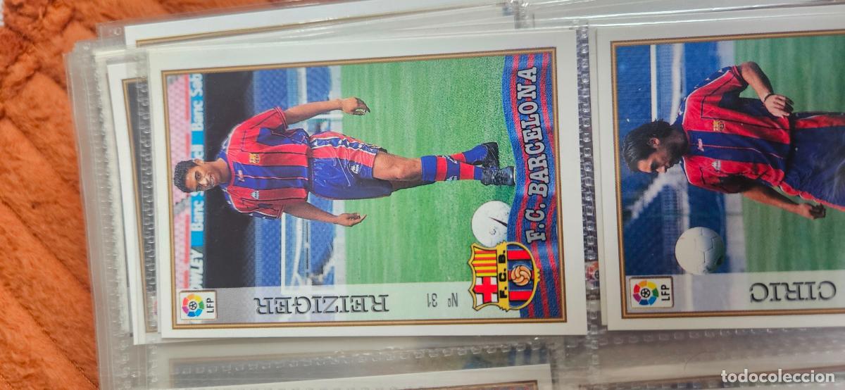 Cromos de F&uacute;tbol: reiziger 31 barcelona mundicromo 1997 1998 97 98 card