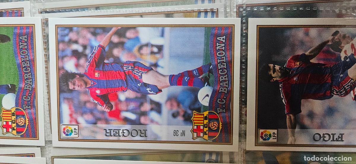 Cartes &agrave; collectionner de Football: roger 39 barcelona mundicromo 1997 1998 97 98 card