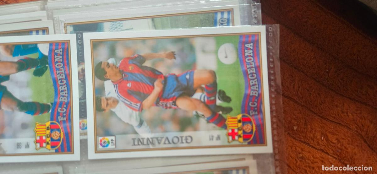 Cromos de F&uacute;tbol: giovanni 41 barcelona mundicromo 1997 1998 97 98 card
