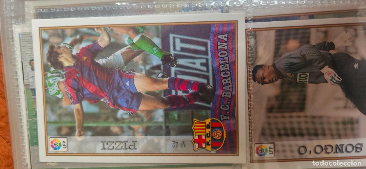 Cromos de F&uacute;tbol: pizzi 42 barcelona mundicromo 1997 1998 97 98 card