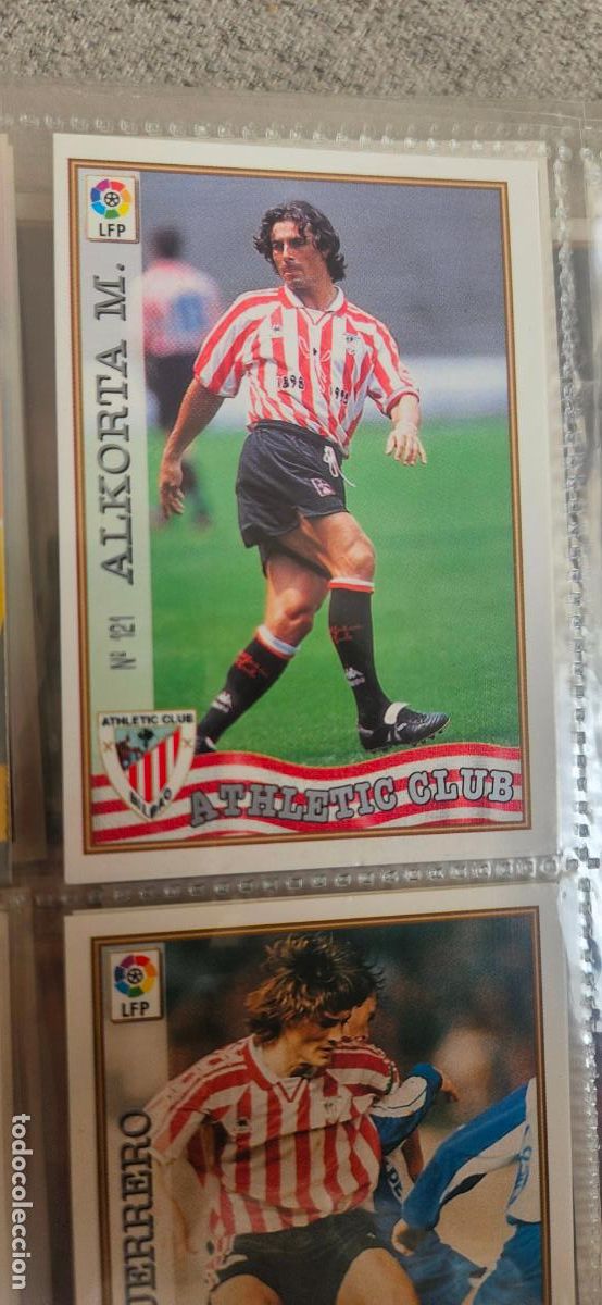 Cromos de Futebol: alkorta 121 athletic de bilbao mundicromo 1997 1998 97 98 card