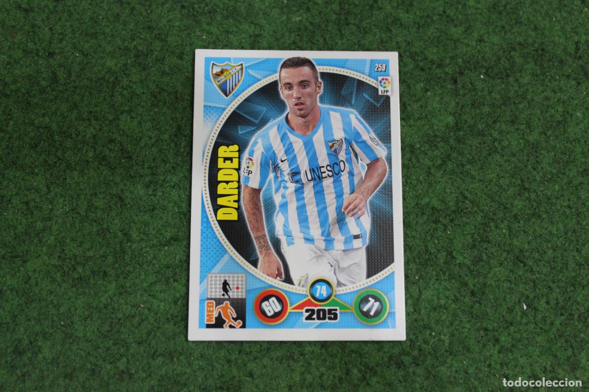 Cromos de Futebol: 259 DARDER M&Aacute;LAGA CF ADRENALYN XL 2014 2015 14 15 LALIGA SANTANDER