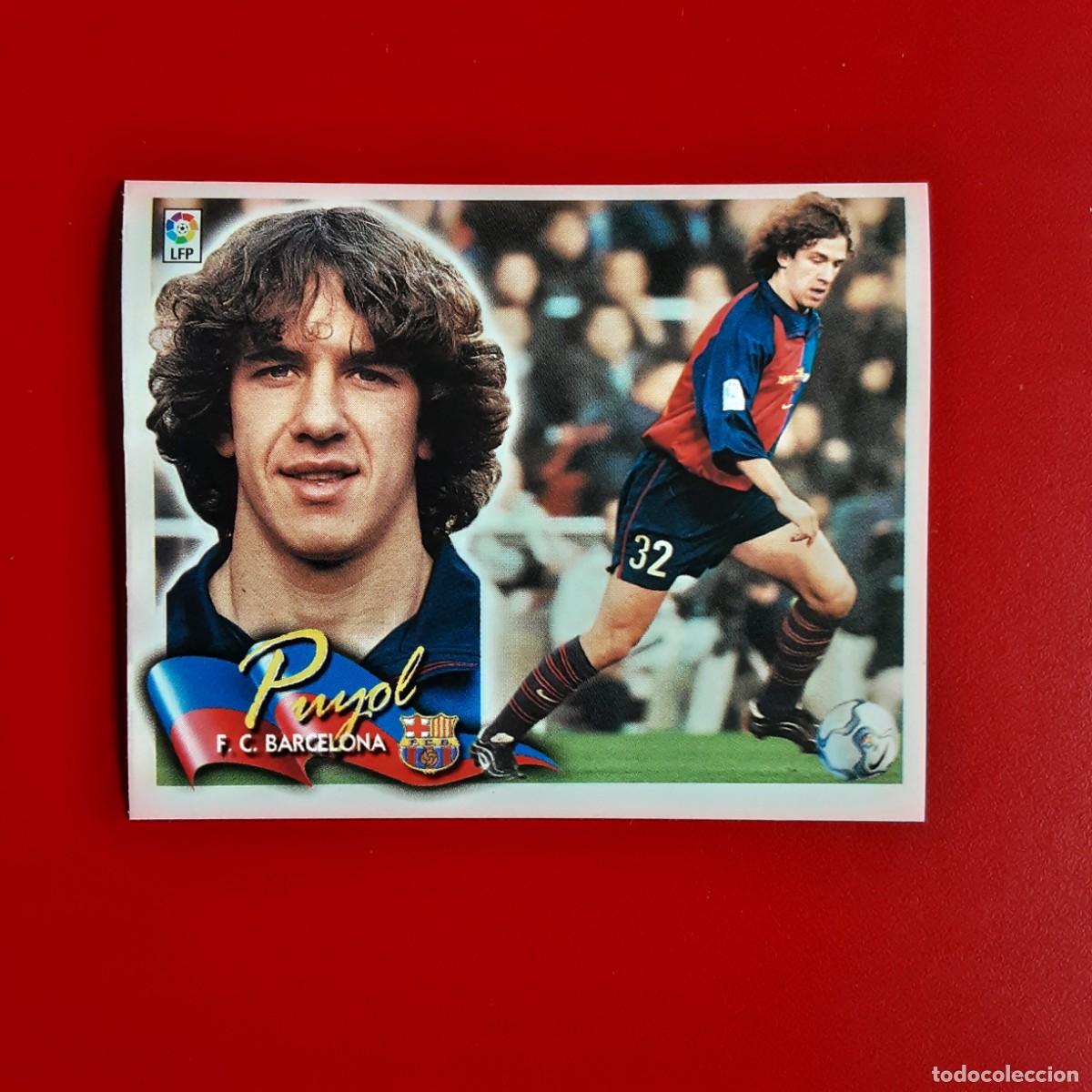 Football Stickers: CROMO LIGA 2000 2001 00 01 EDICIONES ESTE PUYOL BARCELONA-ROOKIE NUNCA PEGADO