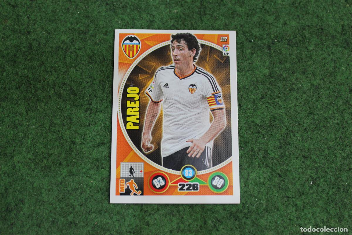 Figurine di Calcio: 332 PAREJO VALENCIA CF ADRENALYN XL 2014 2015 14 15 LALIGA SANTANDER