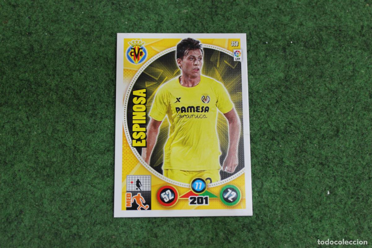 Fu&szlig;ball-Sticker: 358 ESPINOSA VILLARREAL CF ADRENALYN XL 2014 2015 14 15 LALIGA SANTANDER