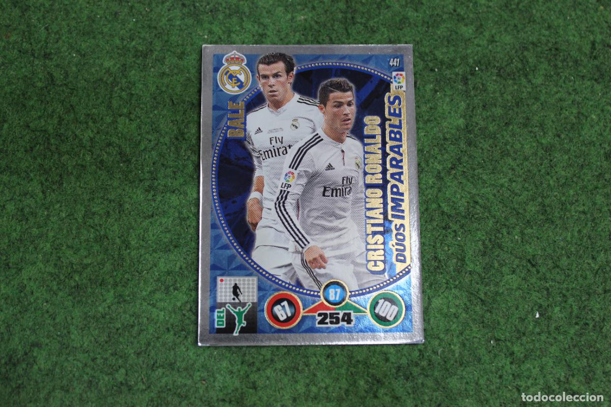 Cromos de F&uacute;tbol: 441 BALE / CRISTIANO RONALDO D&Uacute;OS IMPARABLES ADRENALYN XL 2014 2015 14 15 LALIGA SANTANDER