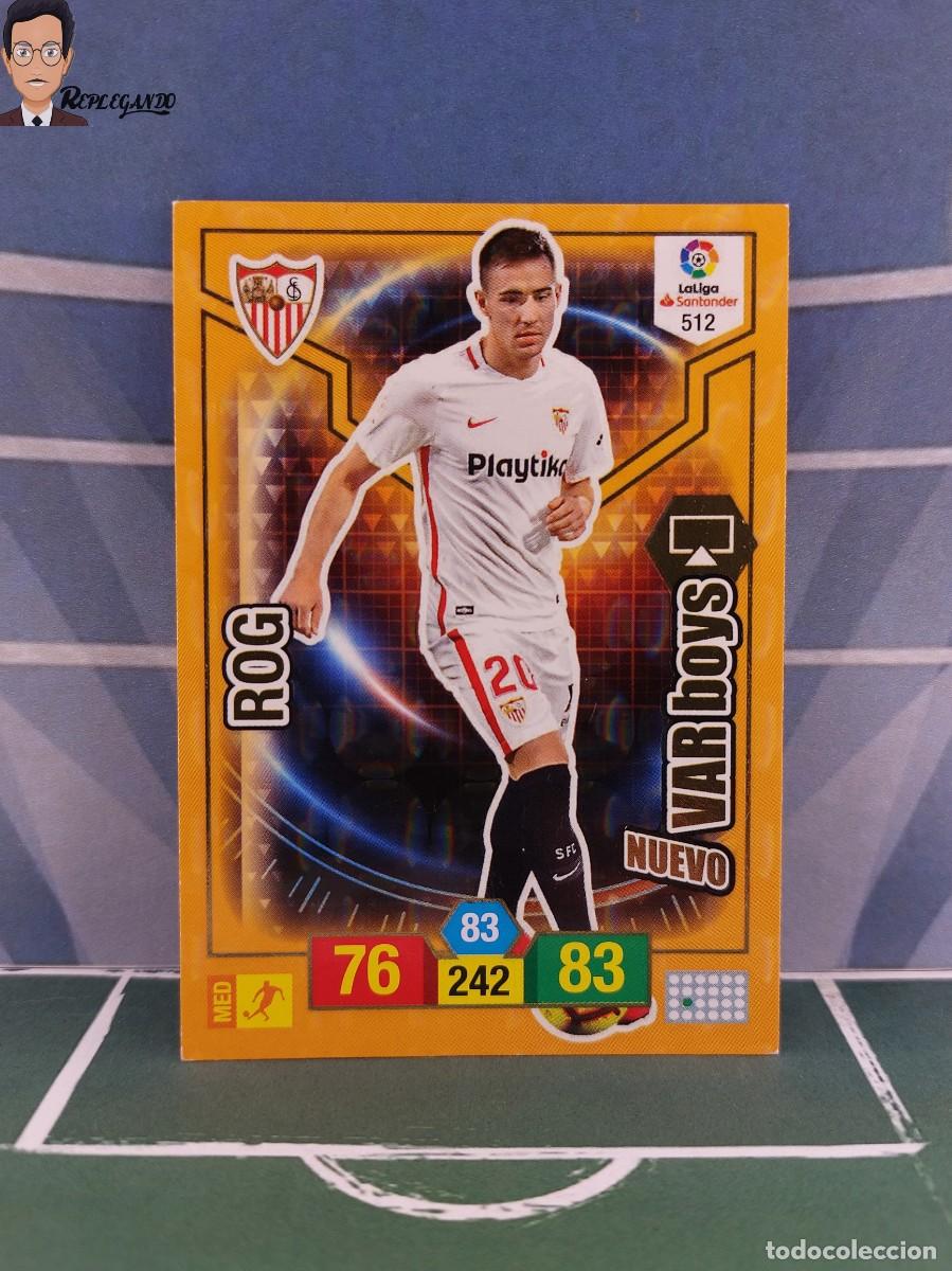 Fu&szlig;ball-Sticker: ROG N&ordm; 512 / NUEVO VAR BOYS (SEVILLA) ADRENALYN 2018 2019 PANINI 18 19 CARD FICHA CROMO LIGA