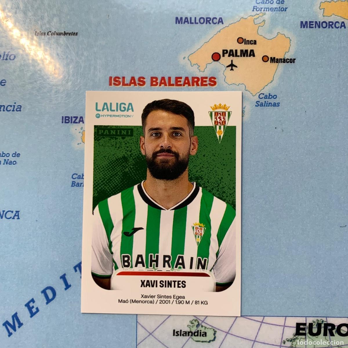 Cartes &agrave; collectionner de Football: Xavi Sintes n&uacute;mero 142 del C&oacute;rdoba cromo liga Hypermotion 25-26 2025-2026