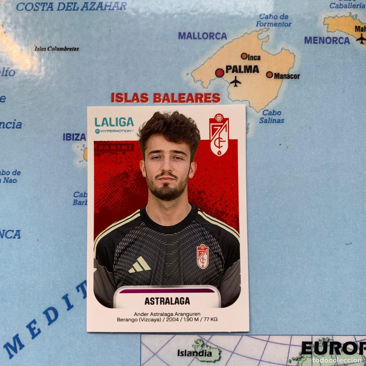 Cromos de f&uacute;tbol: Astralaga n&uacute;mero 214 del Granada cromo de la liga Hypermotion 25-26 2025-2026