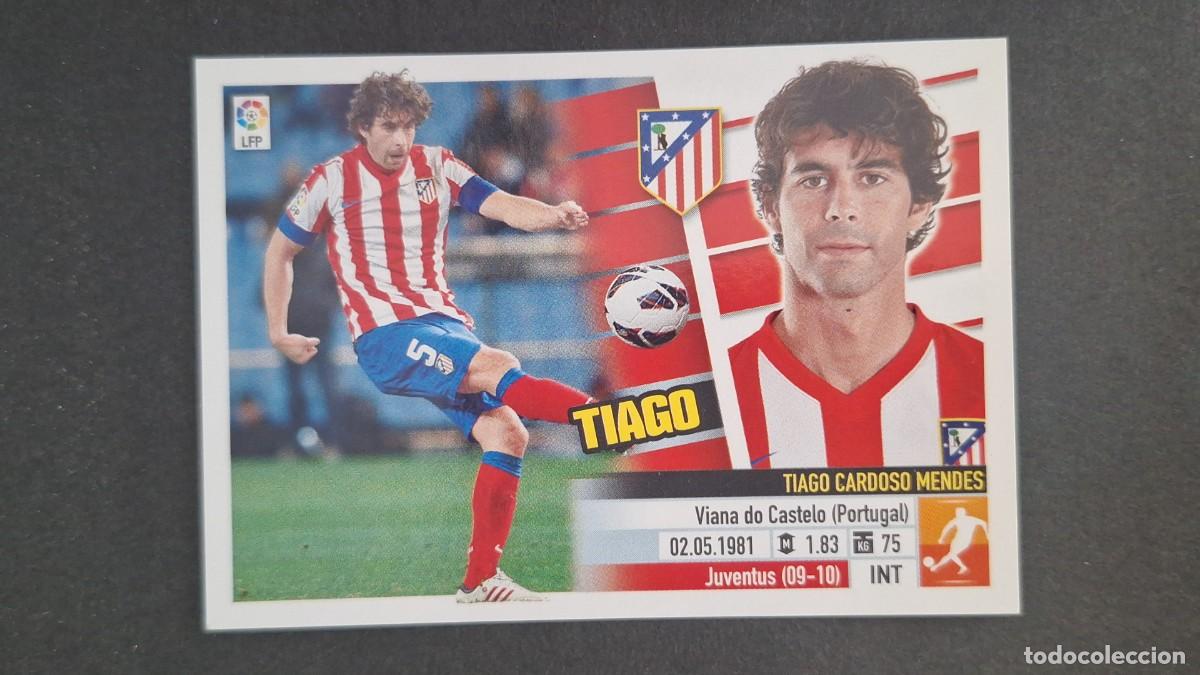 Fu&szlig;ball-Sticker: L2 TIAGO ATLETICO DE MADRID LIGA ESTE 2013 2014 13 14 NUNCA PEGADO SIN PEGAR