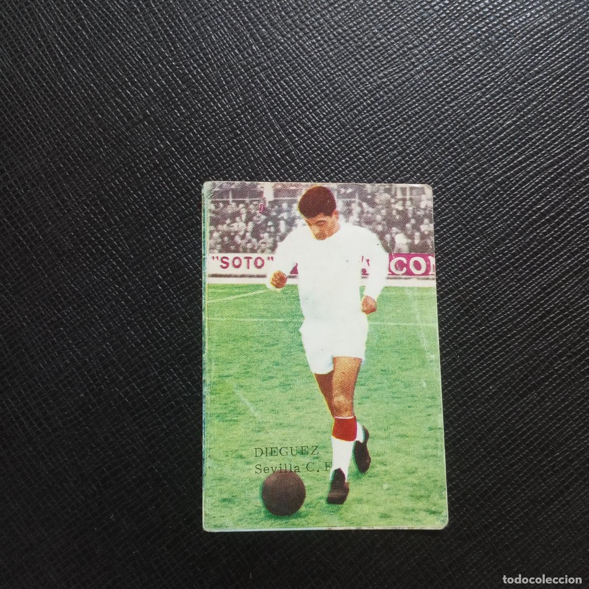 Fu&szlig;ball-Sticker: DIEGUEZ SEVILLA FHER 1965 1966 CROMO FUTBOL 65 66 LIGA - SIN PEGAR - A68 PG424