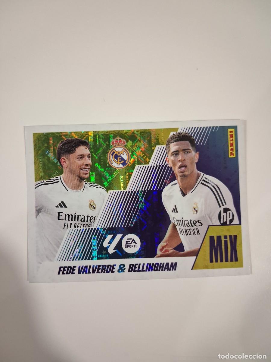 Cromos de f&uacute;tbol: Liga 25/26 Ediciones Este Sin Pegar Mix 7 Valverde Bellingham Madrid