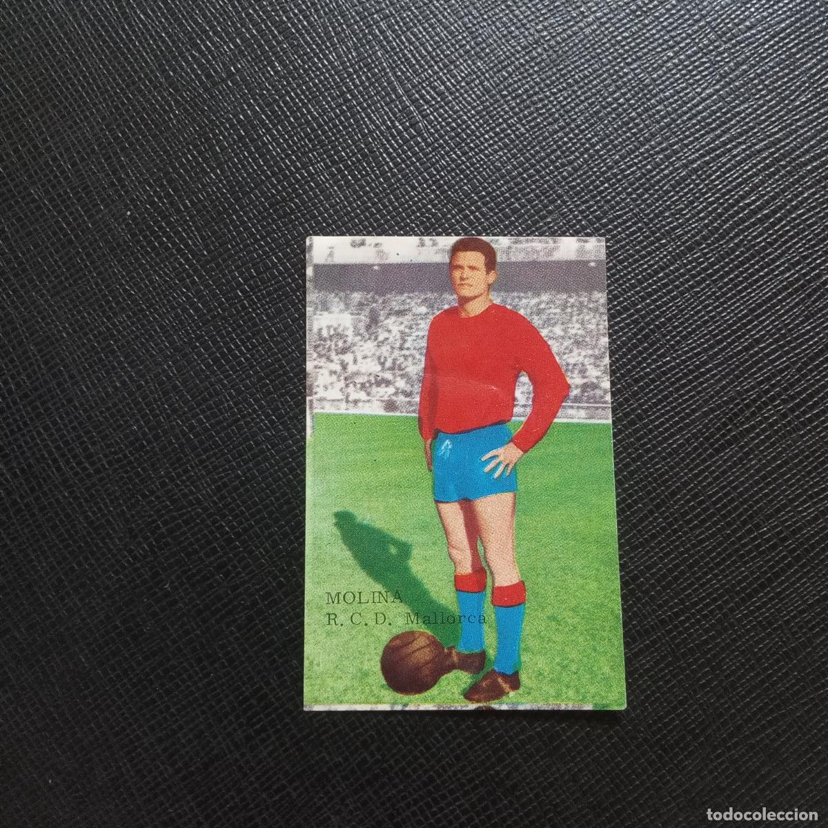 Fu&szlig;ball-Sticker: MOLINA MALLORCA FHER 1965 1966 CROMO FUTBOL 65 66 LIGA - SIN PEGAR - A69 PG6