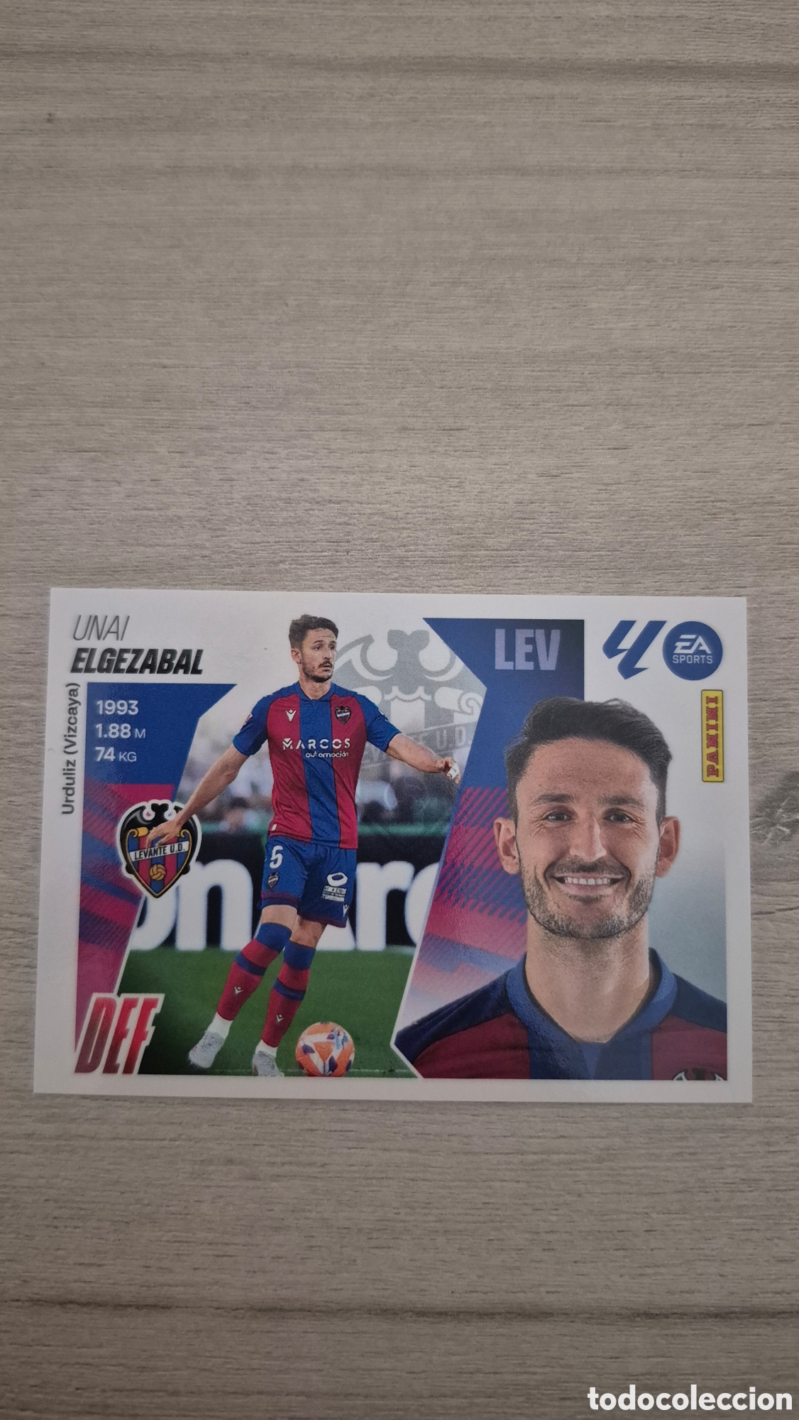 Figurine di Calcio: N&deg;9 Levante Elgezabal Liga Este 25/26