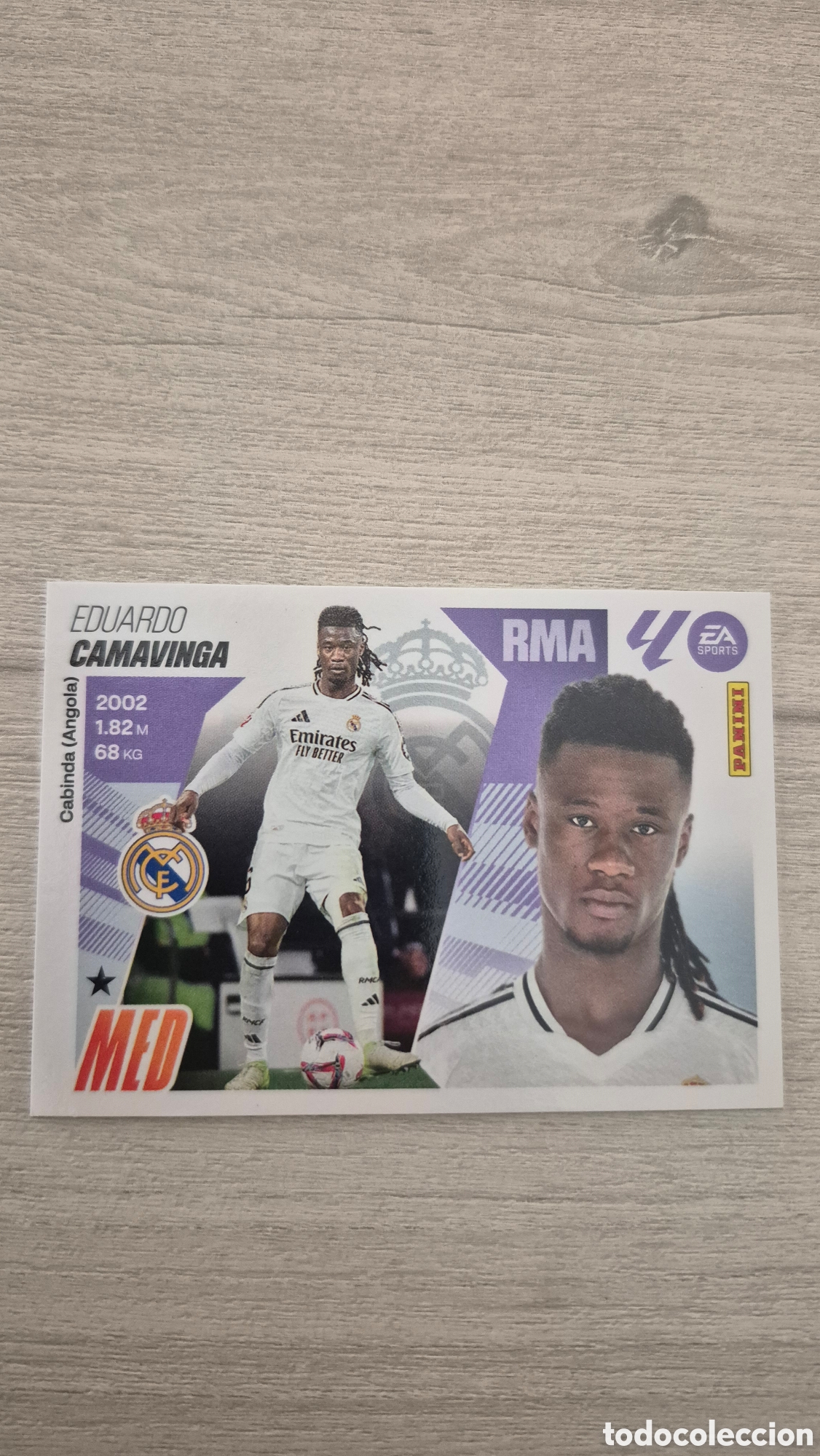 Figurine di Calcio: N&deg;12 Real Madrid Camavinga Liga Este 25/26