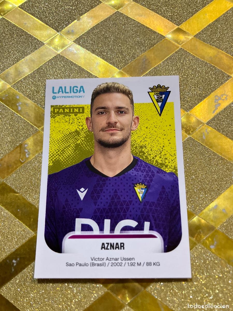 Cromos de F&uacute;tbol: CROMO DE FUTBOL NUMERO 80 VICTOR AZNAR CADIZ LIGA HYPERMOTION 2025 2026 PANINI !
