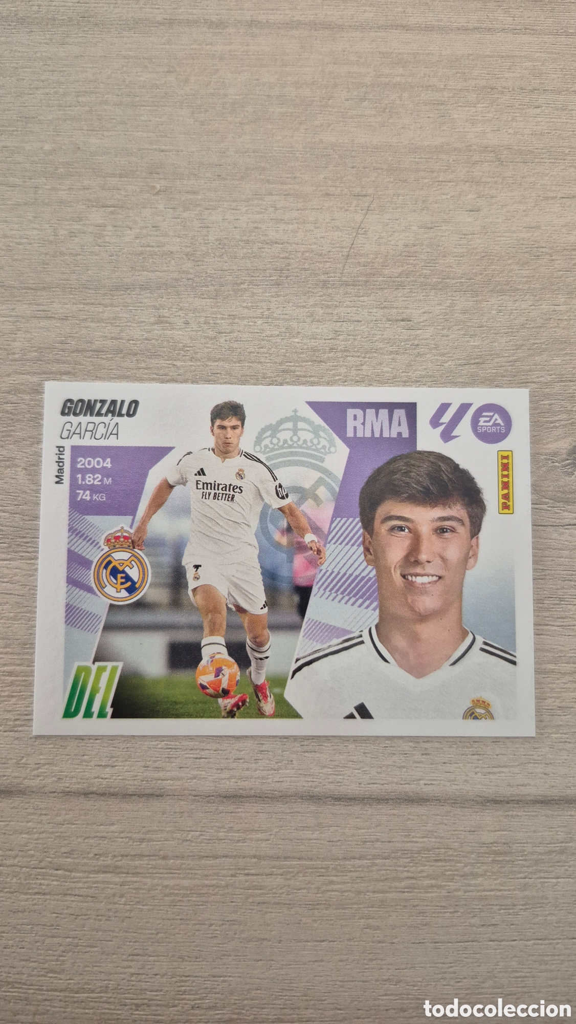 Figurine di Calcio: N&deg;18Bis Real Madrid Gonzalo Liga Este 25/26