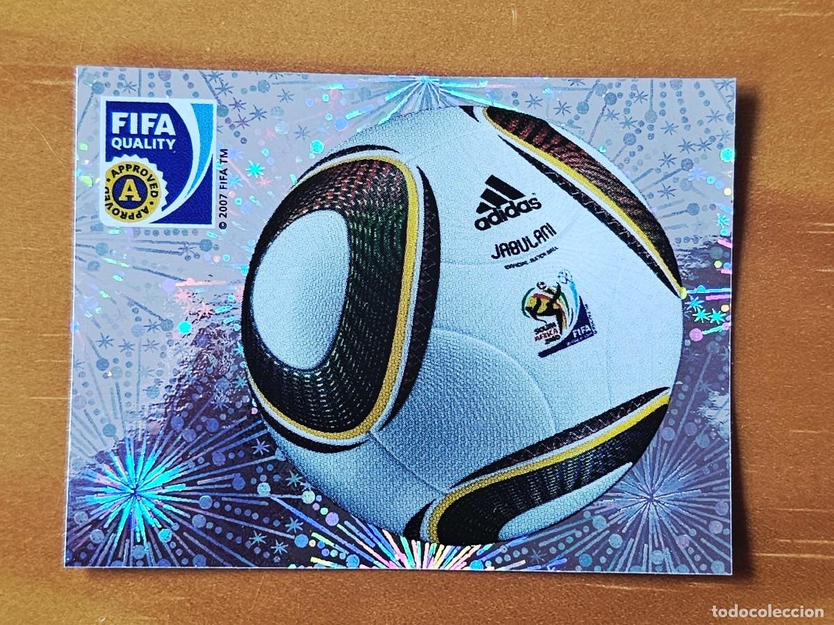 Cromos de f&uacute;tbol: 5 Bal&oacute;n oficial Jabulani, Panini FIFA World Cup 2010 sticker Mundial South Africa