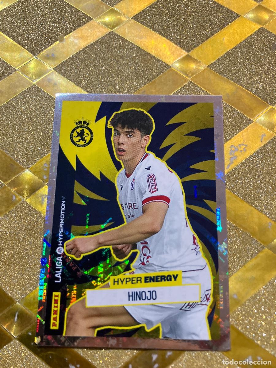 Cromos de f&uacute;tbol: CROMO FUTBOL NUMERO 468 HINOJO CULTURAL HYPER ENERGY LIGA HYPERMOTION 2025 2026 PANINI !