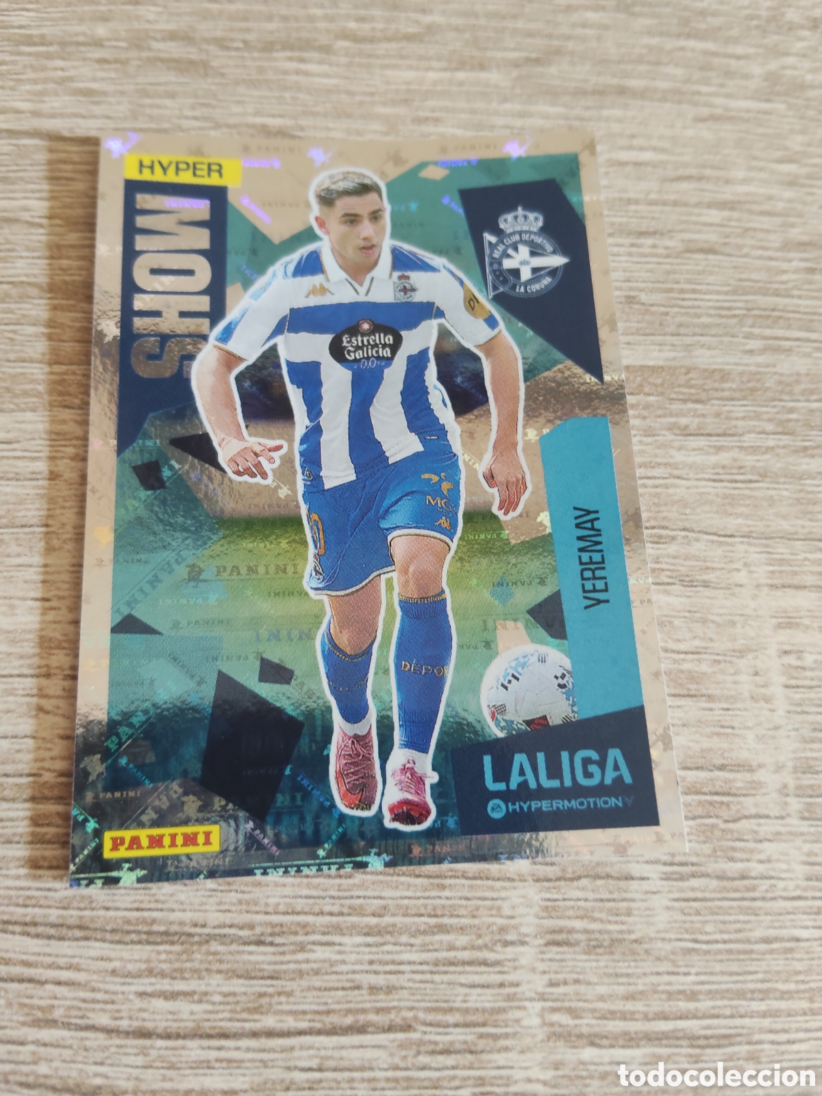 Figurine di Calcio: Panini la liga Hypermotion 2025 2026 25 26 437 Yeremay Deportivo de la Coru&ntilde;a hyper show