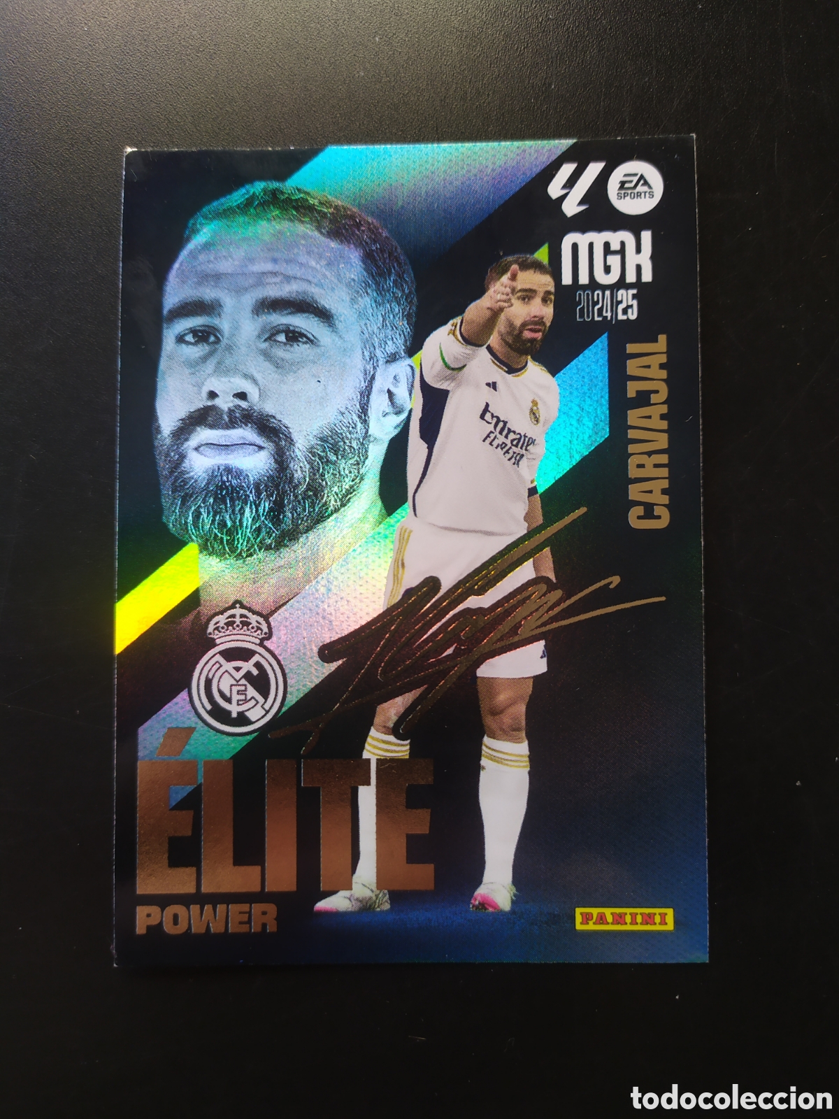 Figurine di Calcio: Megacracks 2024 2025 24 25 panini Carvajal elite power n&deg; 2 Real Madrid