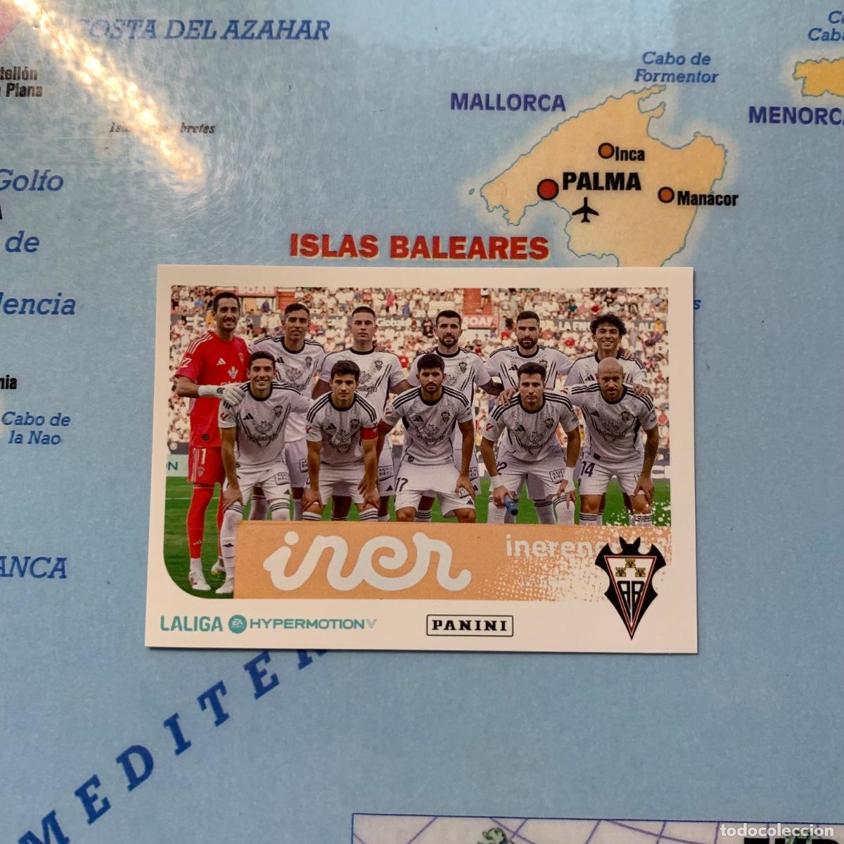 Cromos de f&uacute;tbol: Equipo numero 3 del Albacete liga Hypermotion 25-26 2025-2026