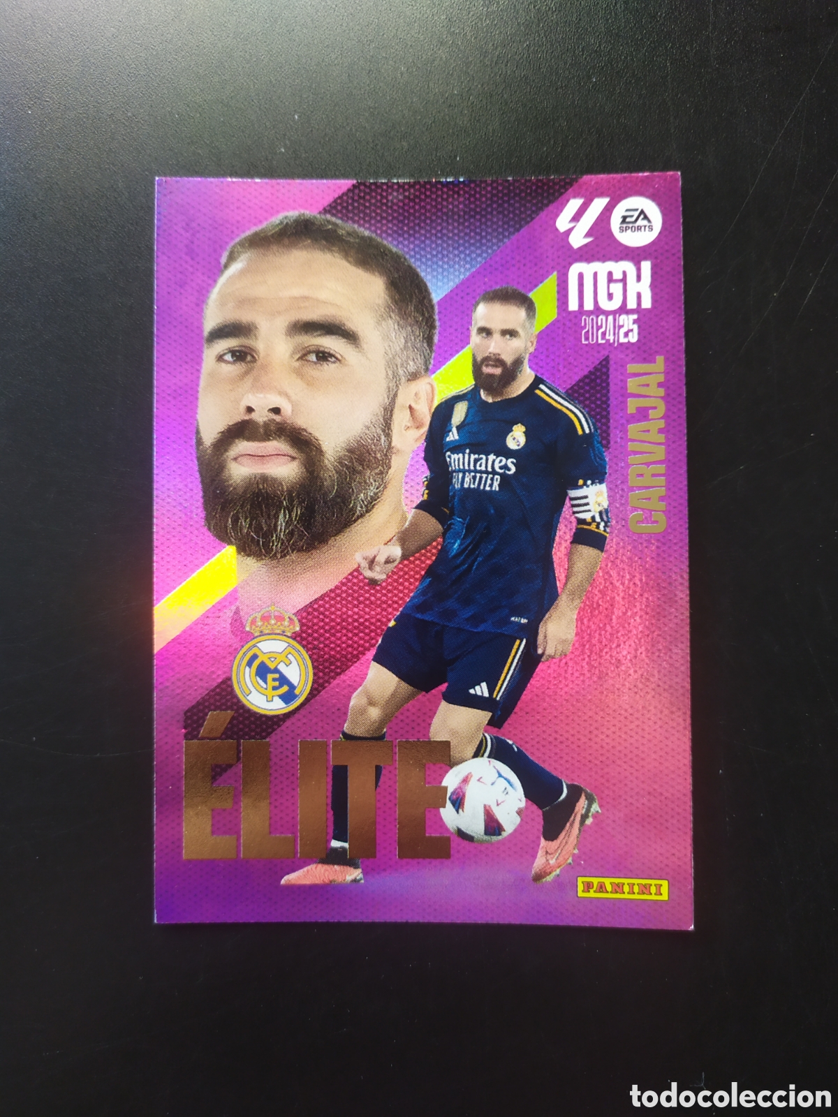 Cromos de f&uacute;tbol: Megacracks 2024 2025 24 25 panini Carvajal elite n&deg; 2 Real Madrid