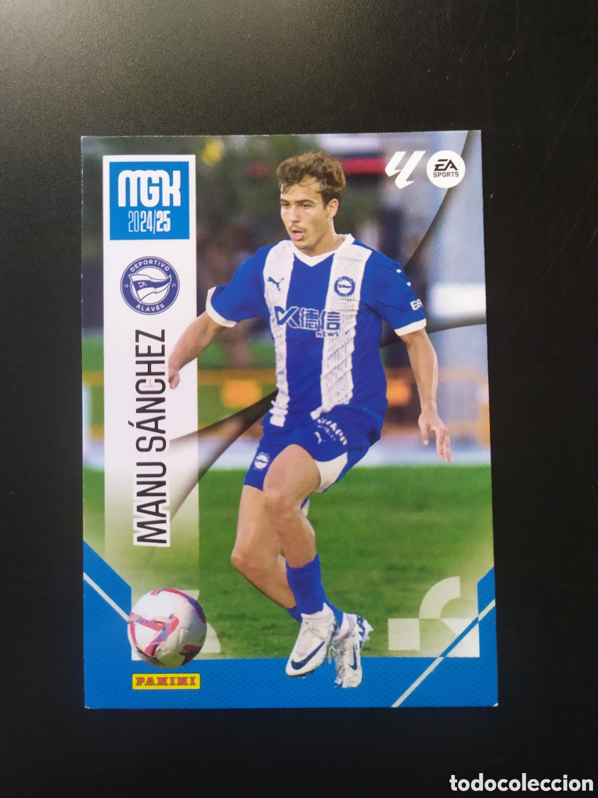Cromos de f&uacute;tbol: Megacracks 2024 2025 24 25 panini Manu S&aacute;nchez n&deg; 27 Alaves