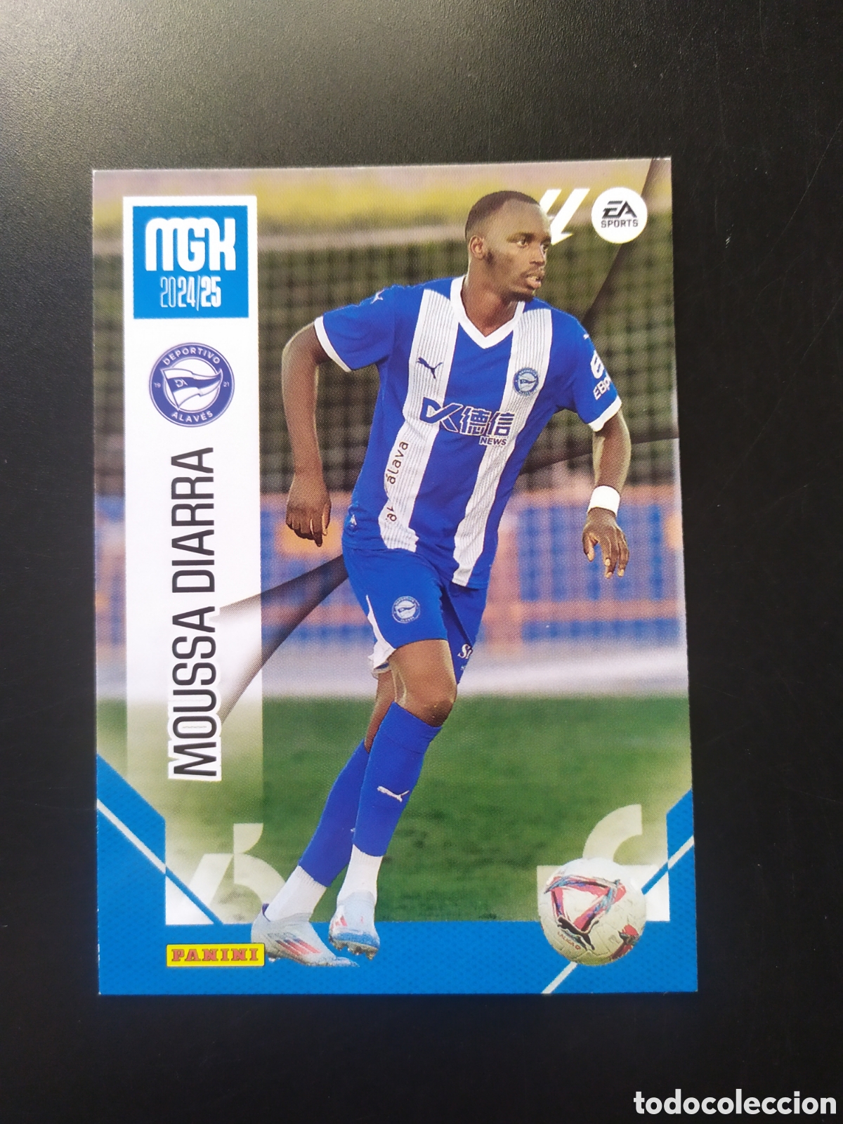 Cromos de f&uacute;tbol: Megacracks 2024 2025 24 25 panini Moussa Diarra n&deg; 25 Alaves
