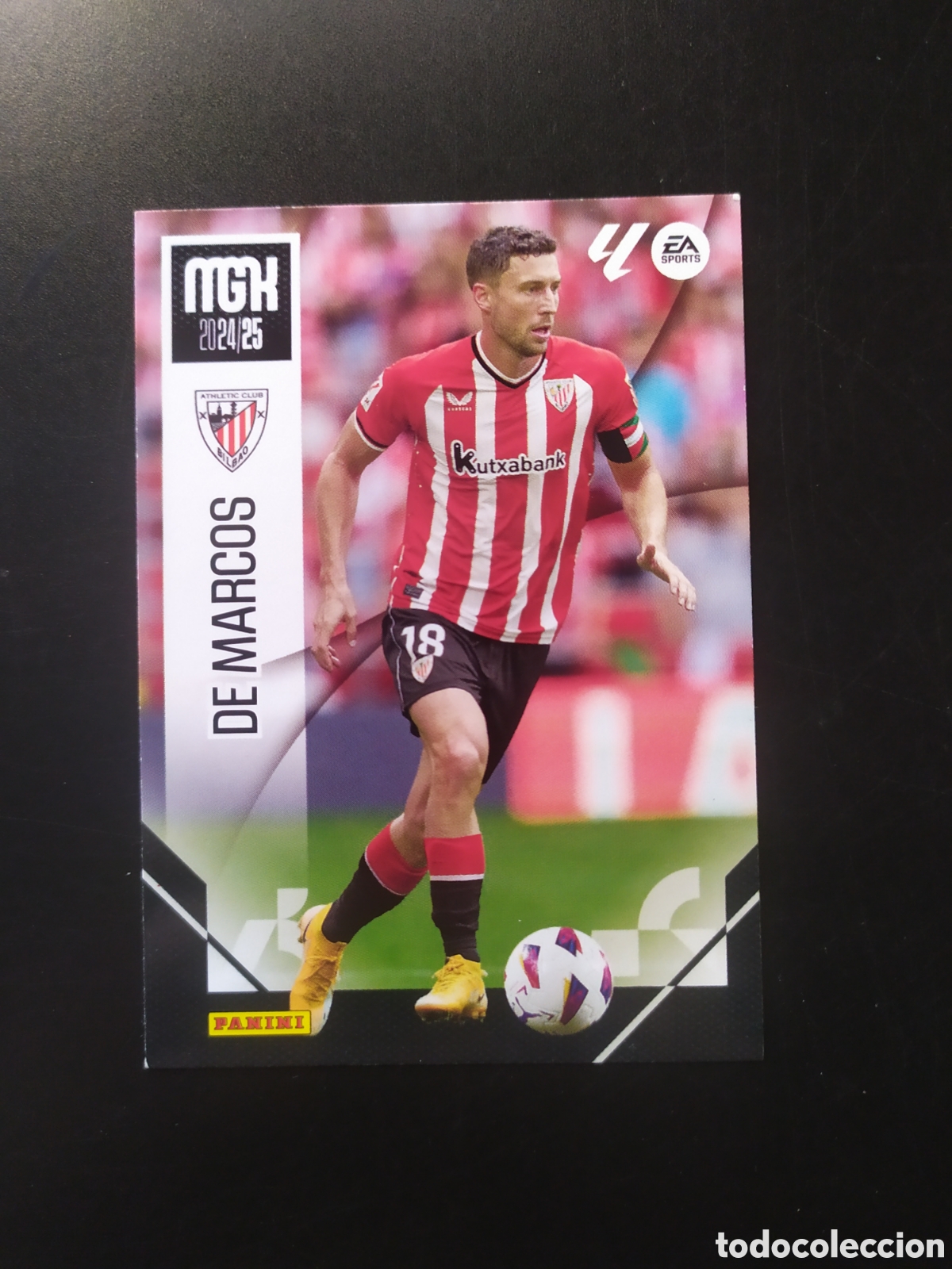 Cromos de f&uacute;tbol: Megacracks 2024 2025 24 25 panini De Marcos n&deg; 41 Athletic Bilbao