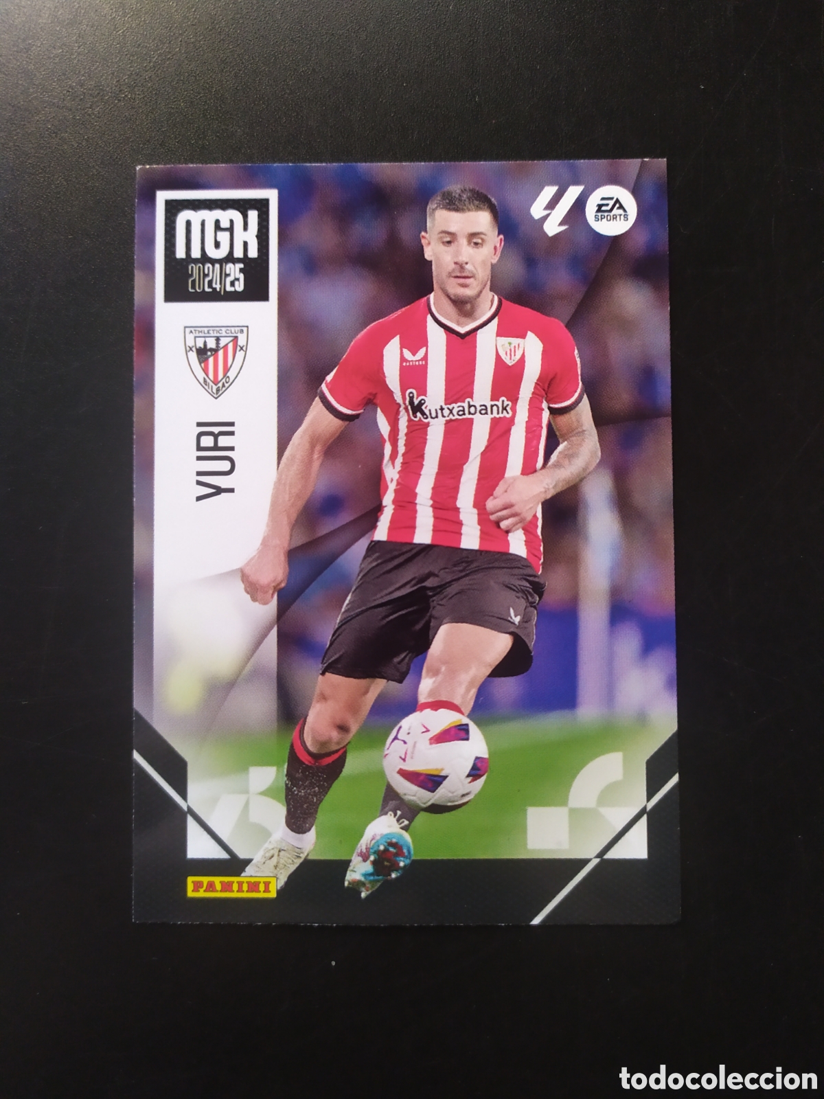Cromos de f&uacute;tbol: Megacracks 2024 2025 24 25 panini Yuri n&deg; 45 Athletic Bilbao