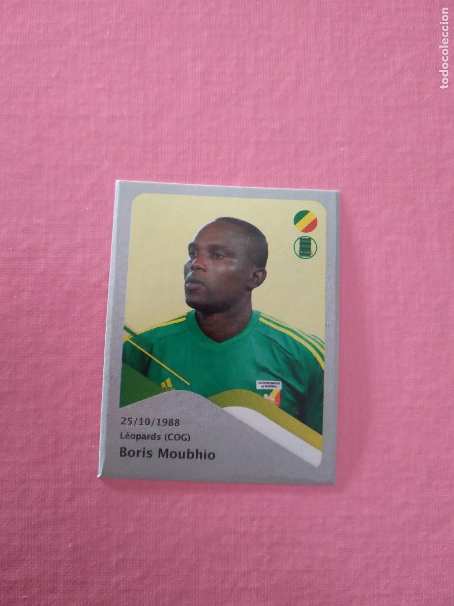 Figurine di Calcio: 18 BORIS MOUBHIO CONGO CROMO FUTBOL COPA AFRICA 2015 AFRICA CUP OF NATIONS SPHINX