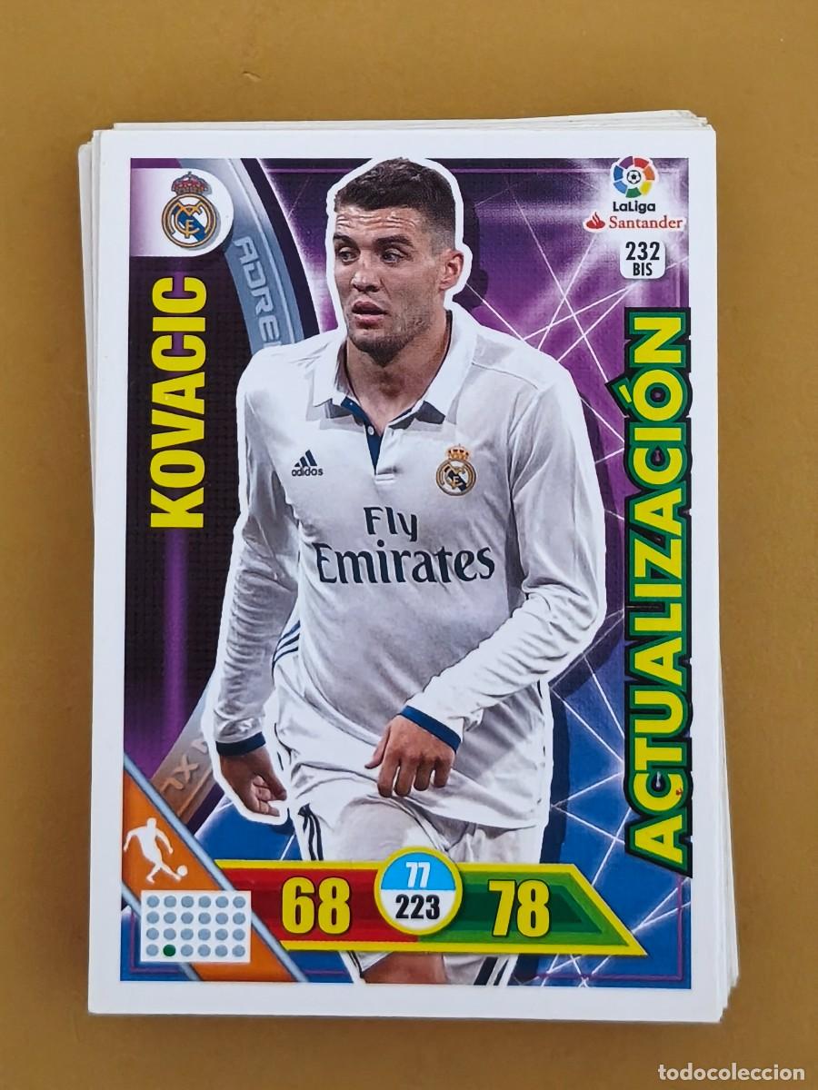 Fu&szlig;ball-Sticker: kovacic, adrenalyn 2016 17 actualizacion