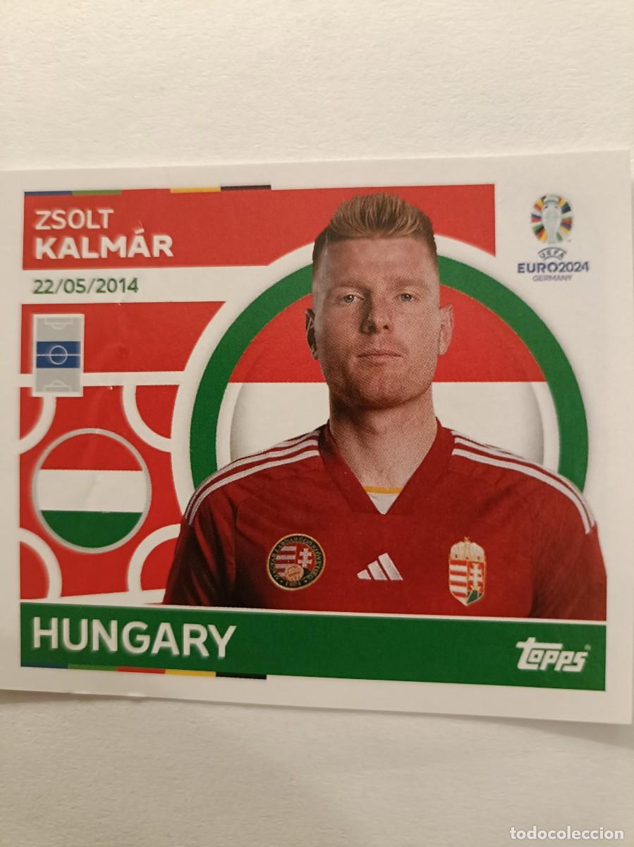 Cromos de F&uacute;tbol: #HUN 13 ZSOLT KALMAR HUNGRIA UEFA EURO 2024 TOPPS