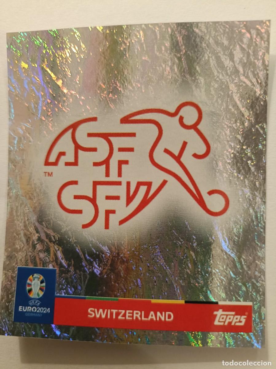 Cromos de F&uacute;tbol: #SUI 1 ESCUDO SUIZA UEFA EURO 2024 TOPPS