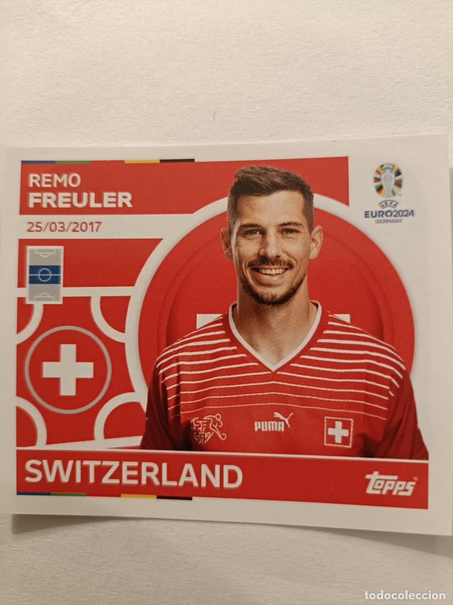 Cromos de Futebol: #SUI 13 REMO FREULER SUIZA UEFA EURO 2024 TOPPS